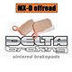 DELTA BRAKING BRZDOVÉ DESTIČKY KH337 KTM SX60/65`00-03