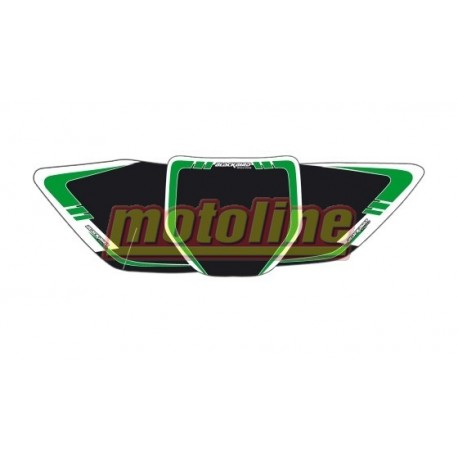 Polepy tabulek Blackbird Racing, Kawasaki KXF 250, 06-08