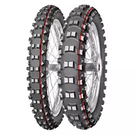 Mitas, pneu 90/100-16 Terra Force MX-SM Soft/Medium 51M TT, zadní (červený/žlutý pruh) DOT 2021 (DOT:DSDJ (26082)