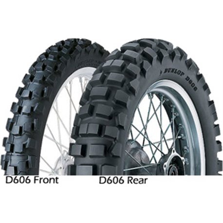 Dunlop, pneu 130/90-17 D606 68R TT, zadní, DOT 41/2022