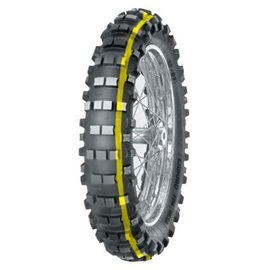 Mitas, pneu 110/80-18 EF-07 58M TT ENDURO FIM (žlutý pruh), zadní, DOT 24/2022 (26408)