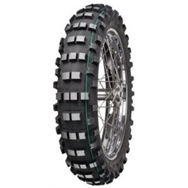 Mitas, pneu 130/90-18 EF-07 69R TT Super Light Enduro FIM (zelený pruh), zadní, DOT 09/2022 (26278)