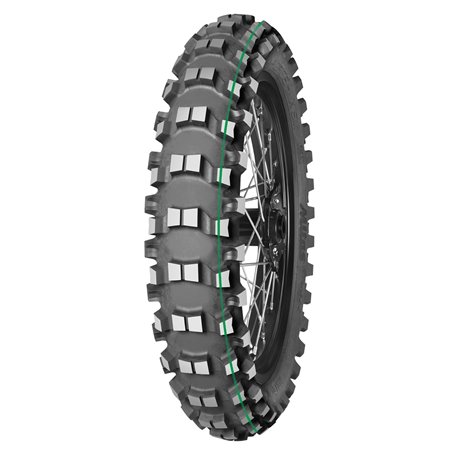 Mitas, pneu 110/100-18 Terra Force MX-SM 64M TT Super Light (zelený pruh), zadní, DOT 49/2021 (26323)