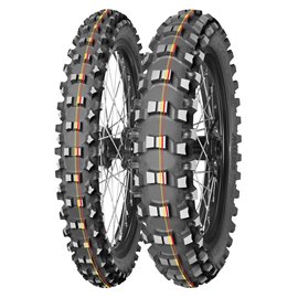 Mitas, pneu 120/80-19 Terra Force MX-SM Soft/Medium 63M TT (červený/žlutý pruh), zadní, DOT 2022 (DOT:DJDD) (26519)