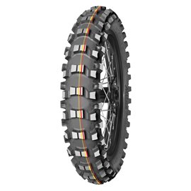 Mitas, pneu 110/90-19 Terra Force MX-SM Soft/Medium 62M TT (červený/žlutý pruh), zadní, DOT 2022 (DOT:XVDD,JXDD) (26606)