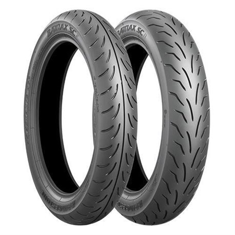 Bridgestone, pneu 90/90-14 SC 46P TL, zadní, DOT 02/2022