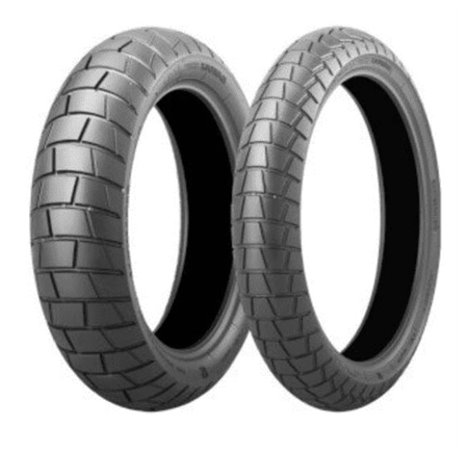 Bridgestone, pneu 100/90-19 AT41 57V TL M+S UM, přední, DOT 02/2022