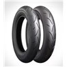 Bridgestone, pneu 100/90-12 BT601FS 49J YCX TL QW, přední, DOT 43/2022