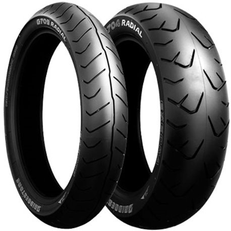 Bridgestone, pneu 130/70R18 G709 63H TL, přední, Honda GL1800 DOT 30/2022