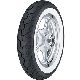 Dunlop, pneu MU85B16 D402 77H TL, zadní, bílé bočnice, Harley Davidson DOT 48/2019