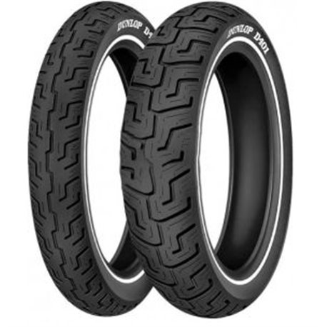 Dunlop, pneu 150/80B16 D401 71H TL, zadní, bílé bočnice, HARLEY-DAVIDSON DOT 48/2022