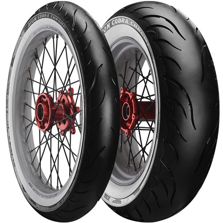 Apon, pneu 180/70R16 Cobra Chrome WSW 77V TL, zadní, bílé bočnice, DOT 09/2023 (4120115)