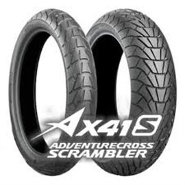 Bridgestone, pneu 110/80R18 AX41S SCRAMBLER 58H TL UM, přední, DOT 42/2022