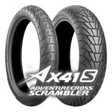 Bridgestone, pneu 110/80R18 AX41S SCRAMBLER 58H TL UM, přední, DOT 42/2022