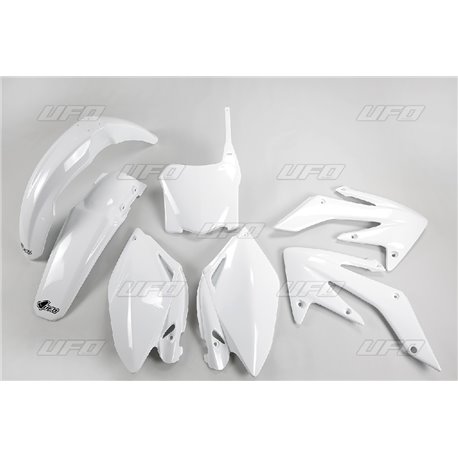 UFO, sada plastů, Honda CRF 250R '08-'09 bílá barva HO112BE041