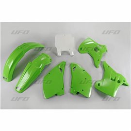 UFO, sada plastů, Kawasaki KX 125 '93, barva OEM (KA194E999)