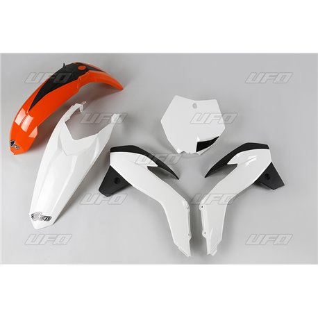 UFO, sada plastů, KTM SX 85 '13-'17 barva OEM '17 (oranžová/bílá)