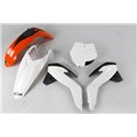 UFO, sada plastů, KTM SX 85 '13-'17 barva OEM '17 (oranžová/bílá)