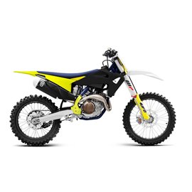 UFO, sada plastů, Husqvarna TC/FC '19-21 barva černá/žlutá/bílá (v sadě kryty přední vidlice a polepy)