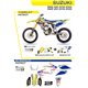 UFO, sada plastů + sada polepů, Suzuki RMZ 250 '19-'22 Patriot, OEM barva (žlutá/ bílá/ černá)