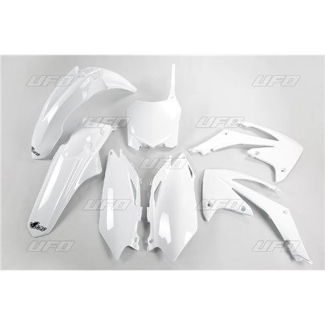 UFO, sada plastů, Honda CRF 250R '10, CRF 450R '09-'10 bílá barva