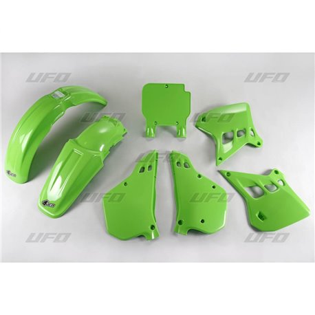 UFO, sada plastů, Kawasaki KX 125 '90-'91 barva OEM 91 (KA196E999A)