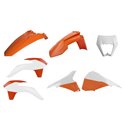 Polisport, sada plastů, KTM EXC,EXC-F,XC-W '14-'16 (RESTYLING) barva OEM