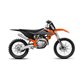 UFO, sada plastů, KTM SX/SXF '19-21 barva šedá/černá/oranžová (v sadě kryty přední vidlice a polepy)