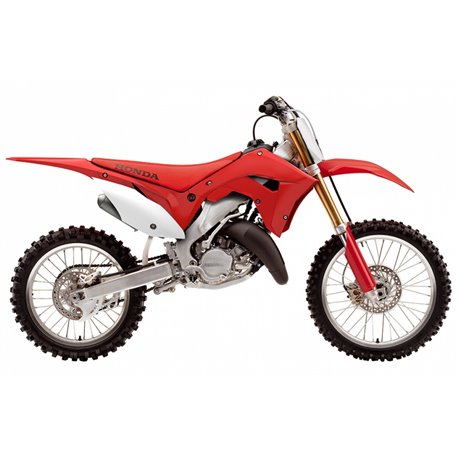 Polisport, sada plastů, Honda CR 125/250 02- (restyling na model 2018) barva OEM (bílá/červená)