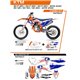 UFO, sada plastů + sada polepů, KTM SX 125 '19-'22 Patriot, OEM barva ( bílá/ modrá)