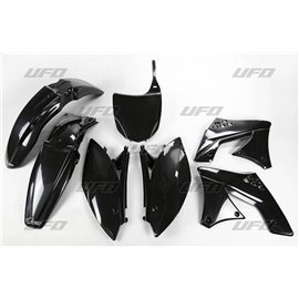 UFO, sada plastů, Kawasaki KXF 250 '09, KXF 250 '12 černá barva (KA212E001)