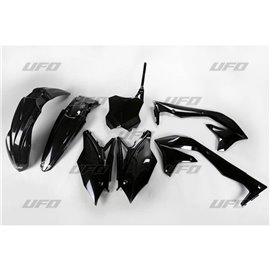 UFO, sada plastů, Kawasaki KXF 450 '18 černá barva (KA226E001)