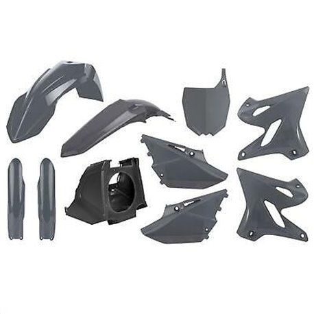 Polisport, sada plastů, RESTYLING Yamaha YZ 125/250 `02-21 RESTYLING KIT šedá barva NARDO GREY