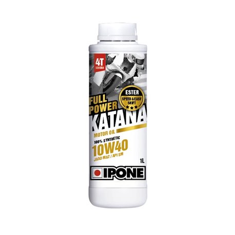 Ipone, Full Power Katana 10W40 motorový olej 100 % Syntetic 1L (Ester, MA2) (15)