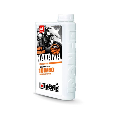 Ipone, Katana Off Road 10W60 motorový olej 100% Syntetic 2L (Ester, MA2) (8)