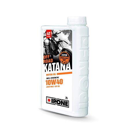 Ipone, Katana Off Road 10W40 motorový olej 100% Syntetic 2L (Ester, MA2) (8)