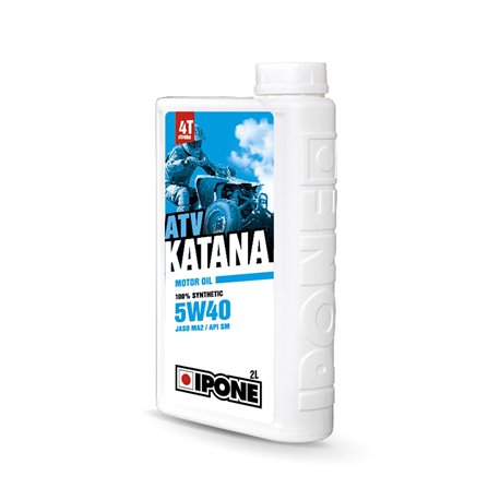 Ipone, Katana ATV 5W40 motorový olej 100% motorový olej Syntetic 2L (Ester, MA2) (8)