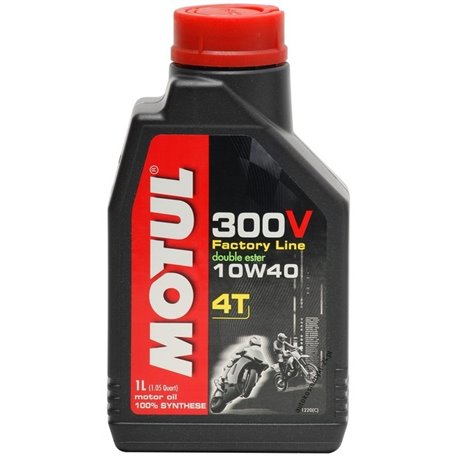 Motul, motorový olej 300V 4T FL ROAD RACING 10W40 1L (Syntetic)