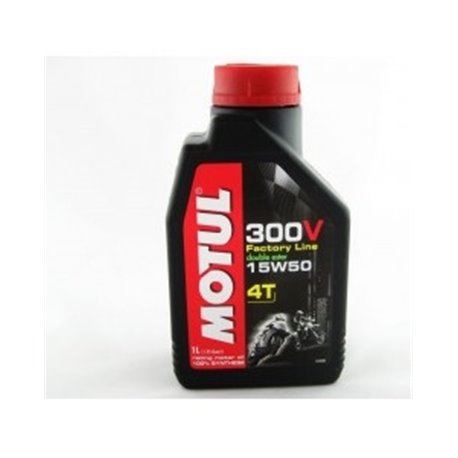 Motul, motorový olej 300V 4T FL ROAD RACING 15W50 1L (Syntetic)