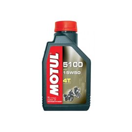 Motul, motorový olej 5100 4T Ester 15W50 1L