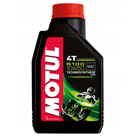 Motul, motorový olej 5100 4T Ester 10W50 1L