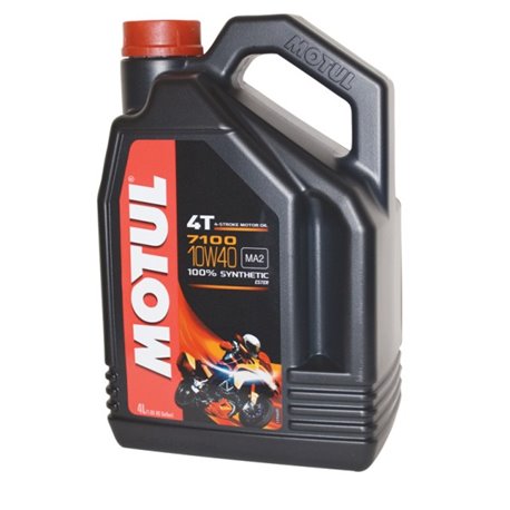 Motul, motorový olej 7100 4T 10W40 4L (nový MA2) Syntetic