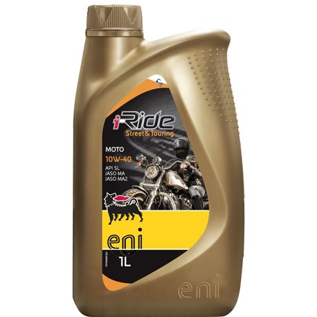 Agip (ENI) motorový olej I-RIDE Moto 10W40 Semisyntetic (1L)