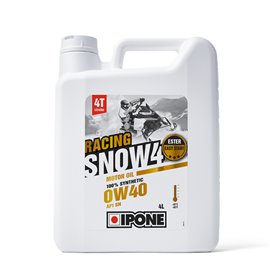 Ipone, Snow Racing 4T 0W40, olej pro sněžné skútry 100% Syntetic 4L (-45ST.C) (AKC) (6)