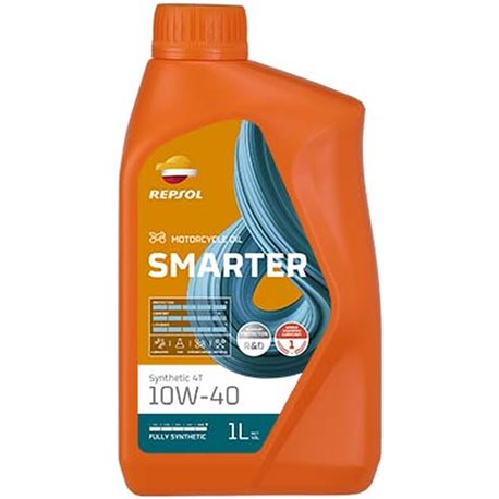 Repsol, motorový olej 4T Smarter Synthetic 10W40 1L MA2 Syntetic (12) - nahrazuje RP163N51